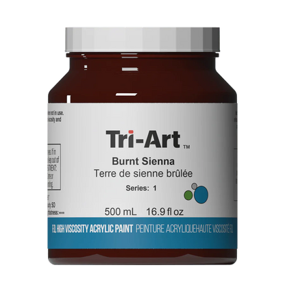Tri-Art High Viscosity Acrylic | 500ml Jars | Series 1