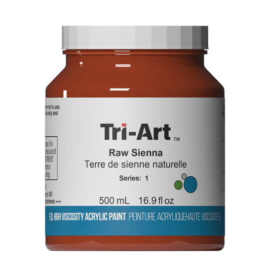 Tri-Art High Viscosity Acrylic | Raw Sienna | 500ml