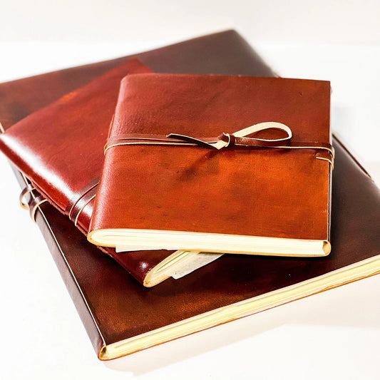 Tri-Art Leather Bound Sketchbook (50 Sheets, 5x7in)