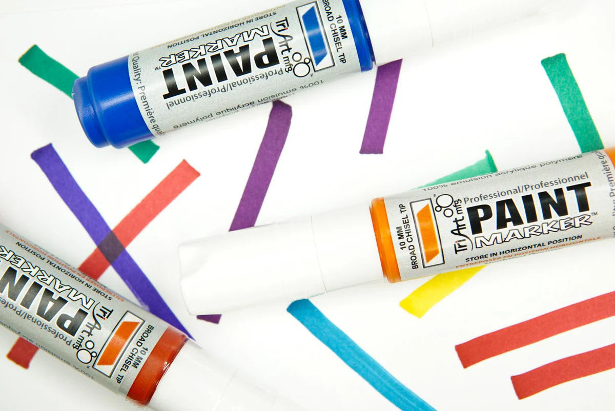 Tri-Art Broad Paint Markers (10mm/27ml) (Series 1)
