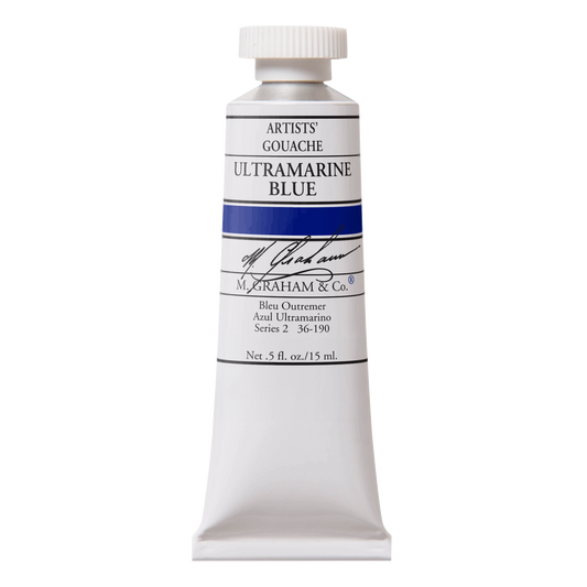 M. GRAHAM Artists' Gouache Ultramarine Blue (15ml)