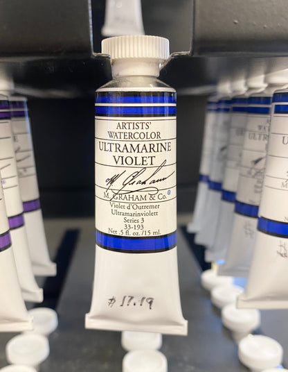 M. Graham Ultramarine Violet 0.5 oz (15 ml) Artists' Watercolor