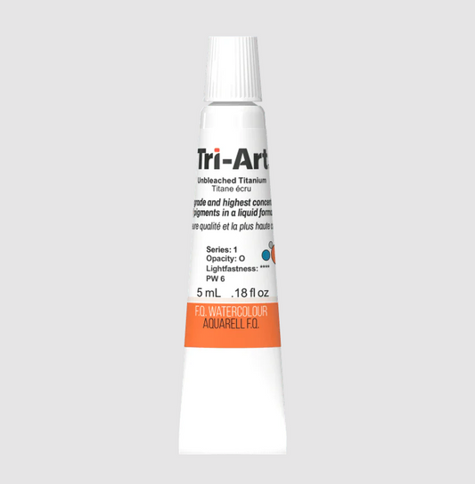 Tri-Art Watercolour 5ml Tube, Unbleached Titanium (Series 1)