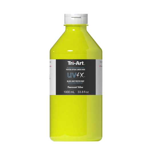 UVFX Black Light Poster Paint - Fluorescent Yellow