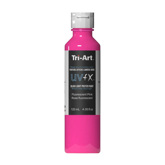 UVFX Black Light Poster Paint - Fluorescent Pink