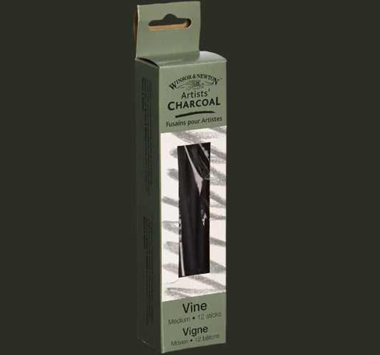 Vine Charcoal Medium (12 sticks)