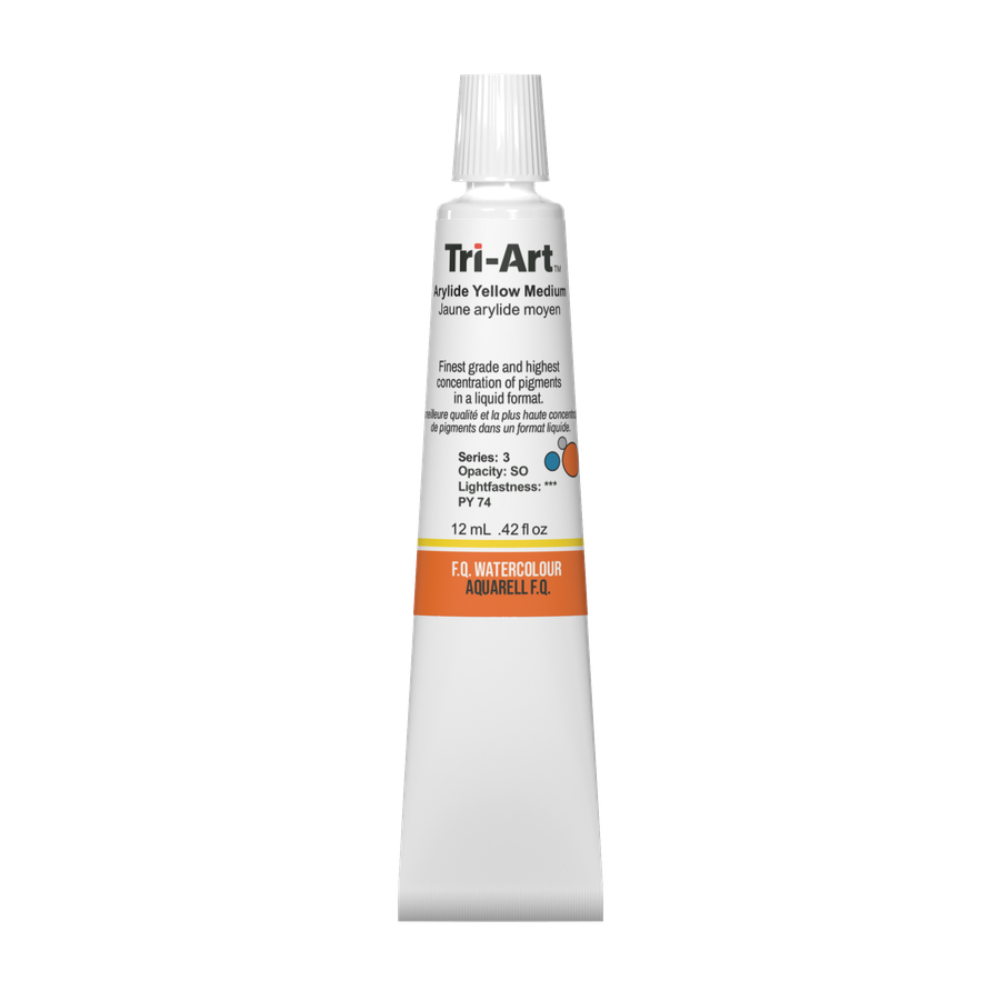 Tri-Art Water Colours - Arylide Yellow Medium