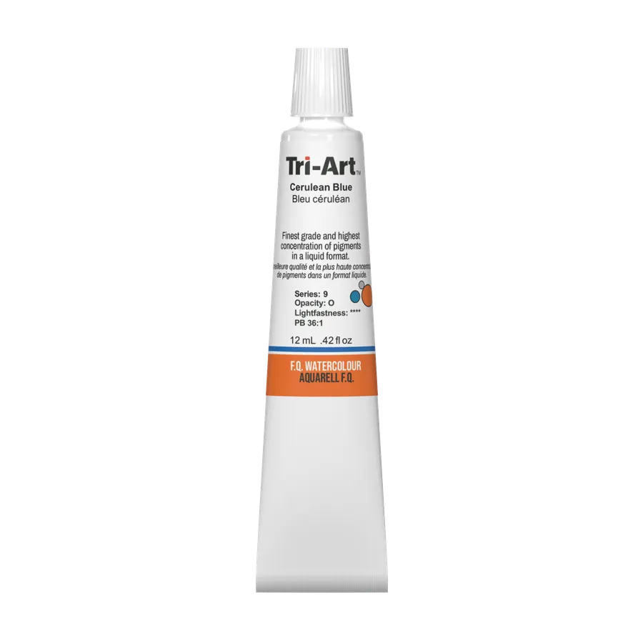 Tri-Art Water Colours - Cerulean Blue