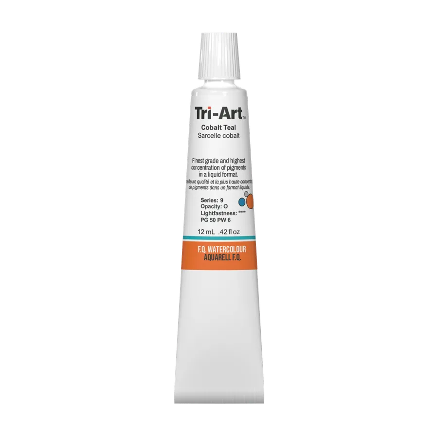 Tri-Art Water Colours - Cobalt Teal