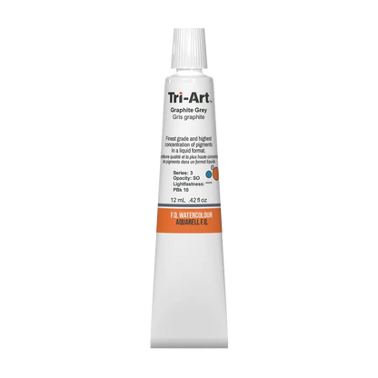 Tri-Art Water Colour Tubes - Graphite Grey