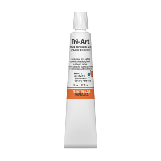 Tri-Art Water Colours - Phthalo Turquoise Light