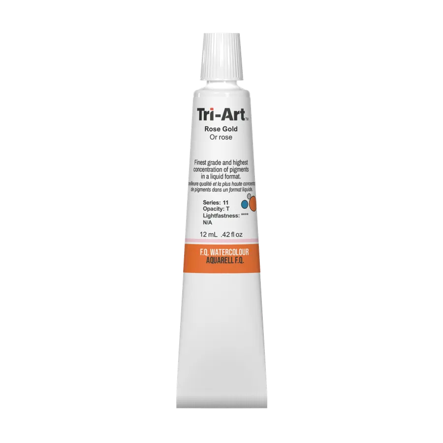 Tri-Art Water Colours - Rose Gold