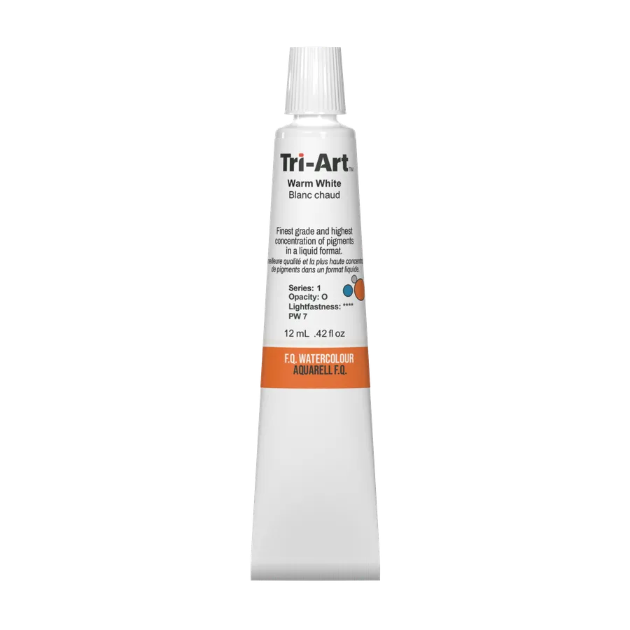 Tri-Art Water Colours - Warm White