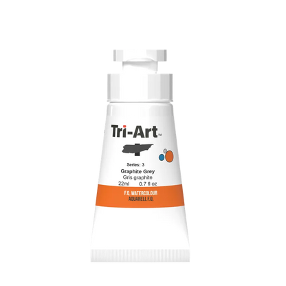 Tri-Art Water Colour Tubes - Graphite Grey