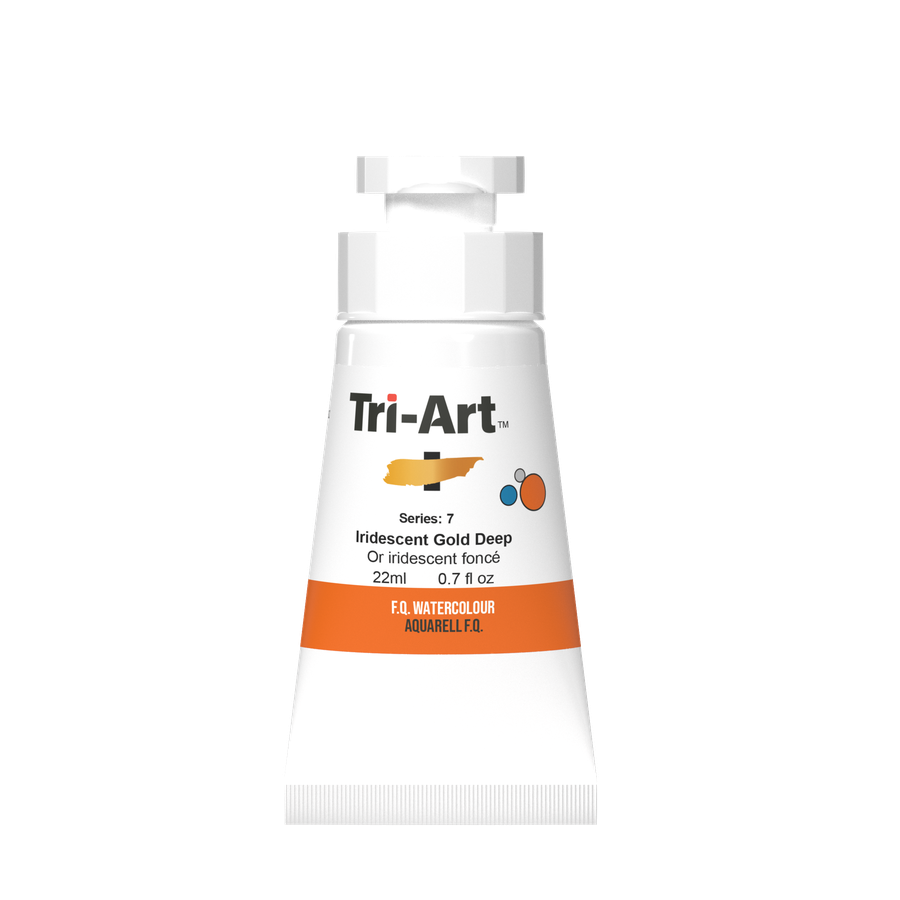 Tri-Art Water Colours - Iridescent Gold Deep