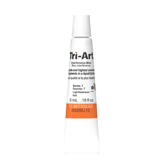 Tri-Art Water Colour Tubes - Interference Blue