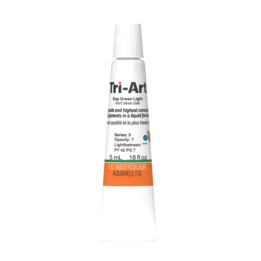 Tri-Art Water Colours - Sap Green Light