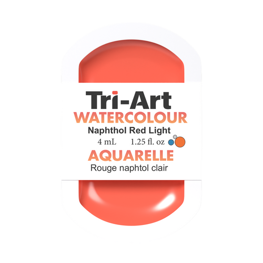 Tri-Art Water Colour Pans - Naphthol Red Light - 4 mL