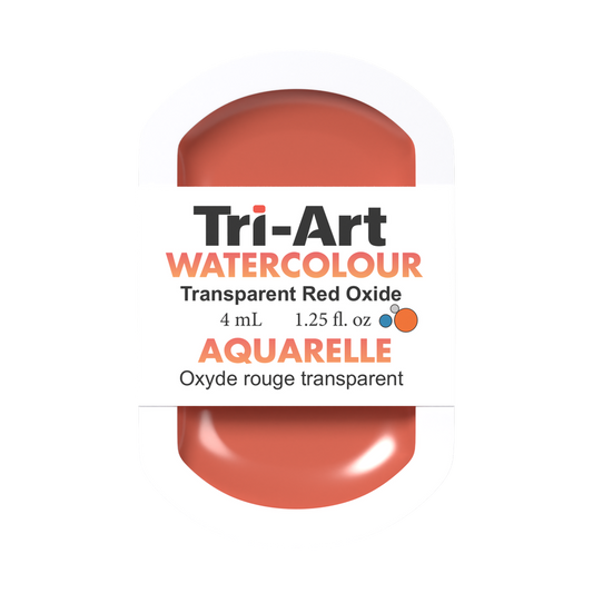 Tri-Art Water Colour Pans - Transparent Red Oxide - 4 mL