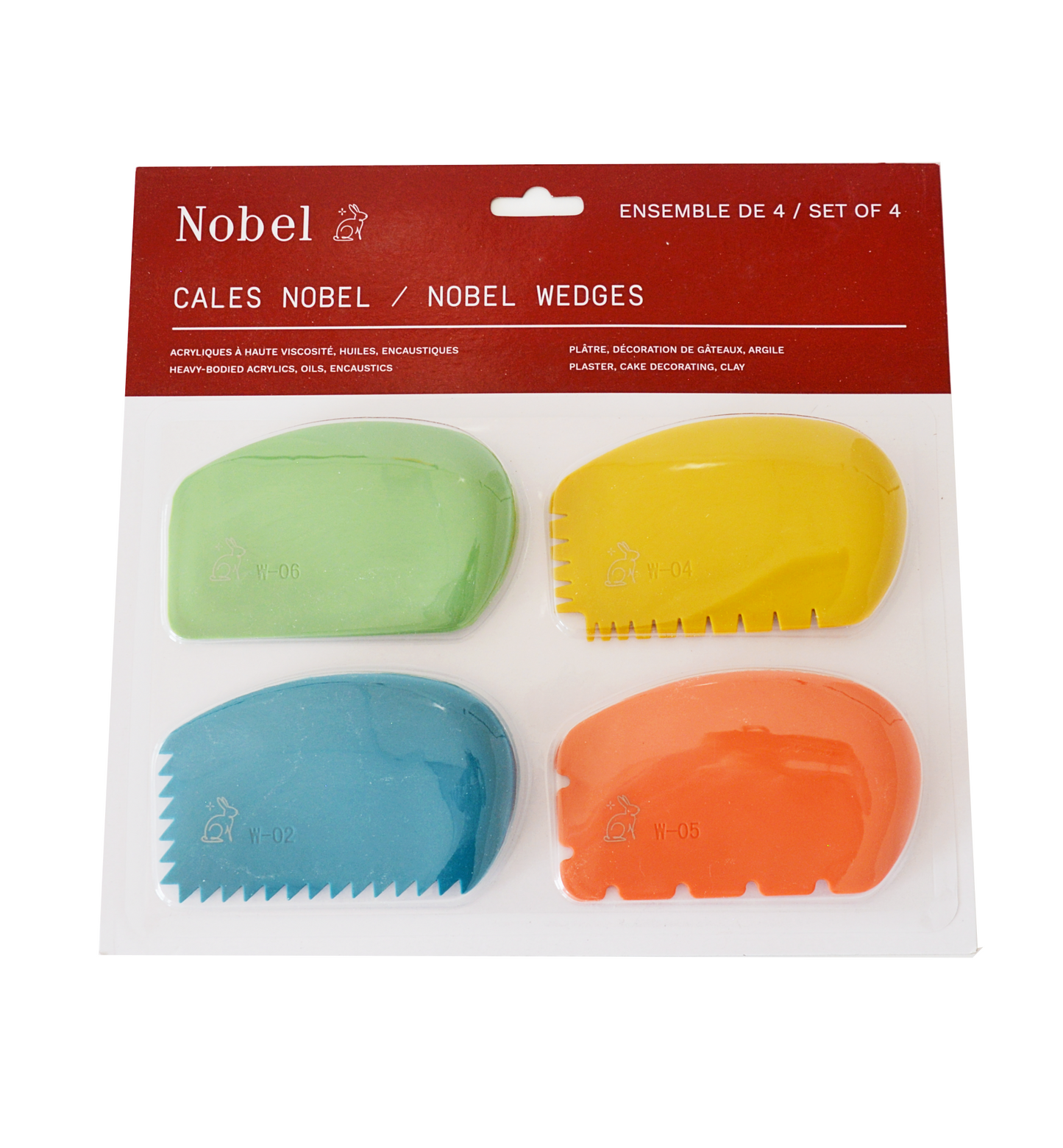 Nobel Wedges - Set of 4
