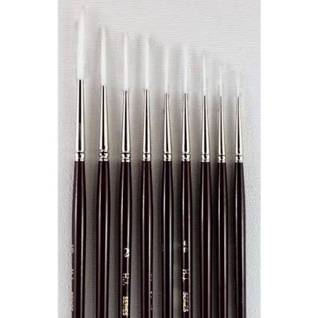 HJ White Taklon (Series 990) (Size 0)