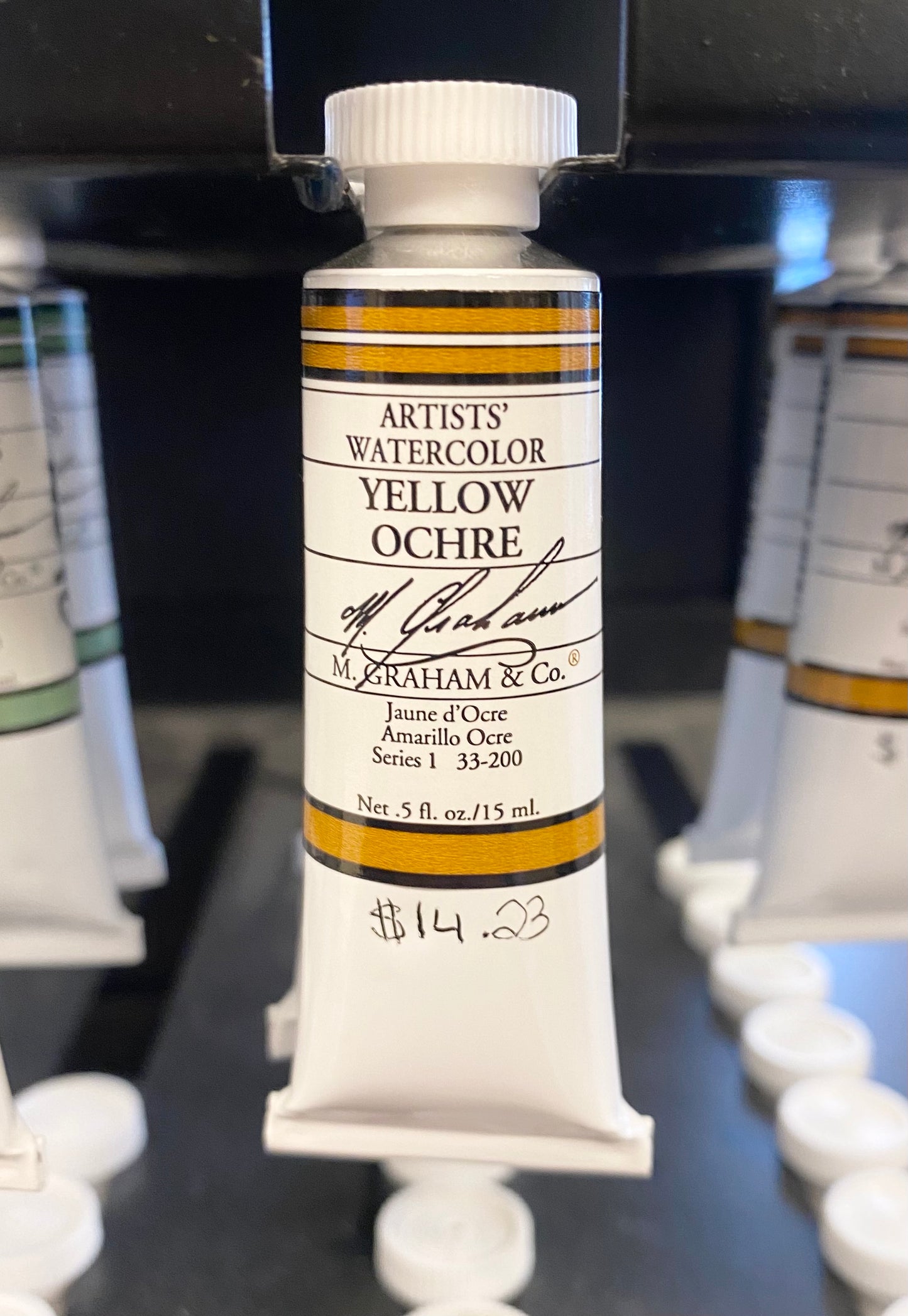 M. Graham Yellow Ochre 0.5 oz (15 ml) Artists' Watercolor