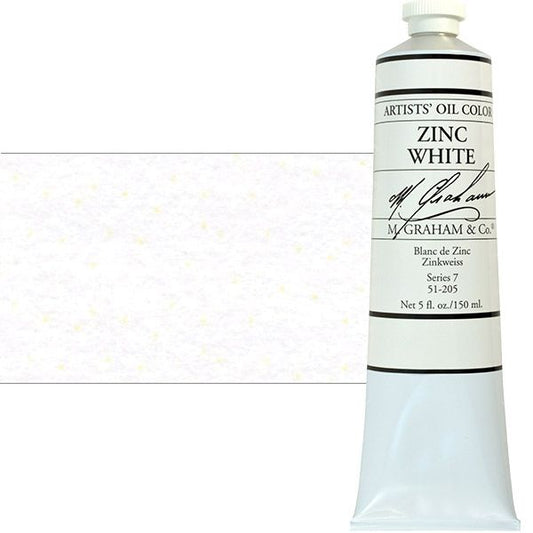 M.Graham Zinc White Oil Paint 150ml