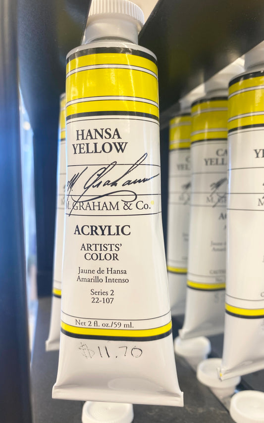 ACRYLIC - M.Graham Acrylic, 59ml, Assorted Colours