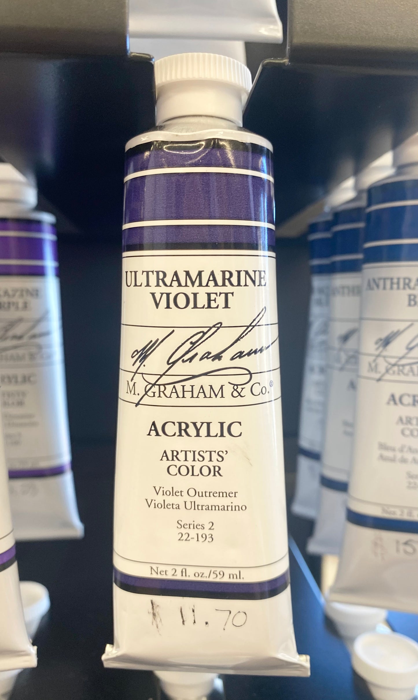 ACRYLIC - M.Graham Acrylic, 59ml, Assorted Colours