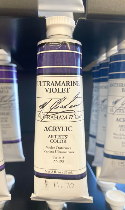 ACRYLIC - M.Graham Acrylic, 59ml, Assorted Colours