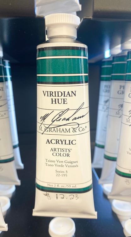 ACRYLIC - M.Graham Acrylic, 59ml, Assorted Colours