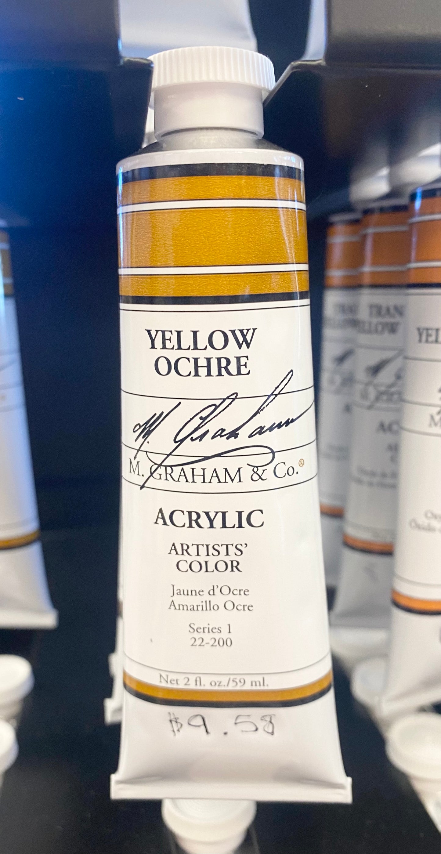 ACRYLIC - M.Graham Acrylic, 59ml, Assorted Colours