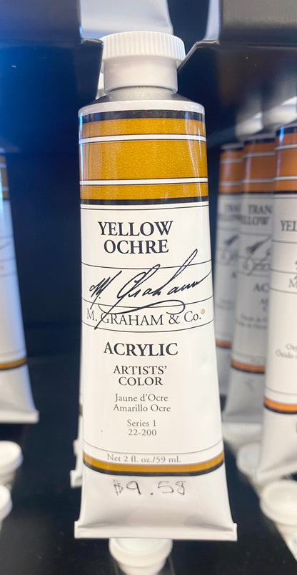 ACRYLIC - M.Graham Acrylic, 59ml, Assorted Colours