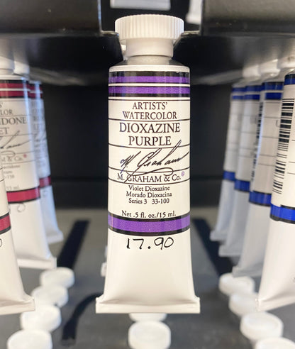 WATERCOLOUR - M.Graham watercolor 15ml tubes, assorted colours