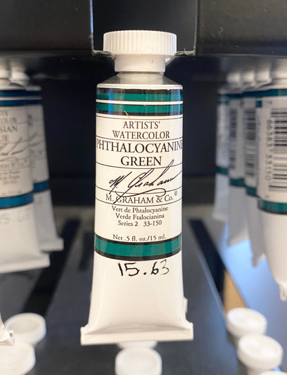 WATERCOLOUR - M.Graham watercolor 15ml tubes, assorted colours