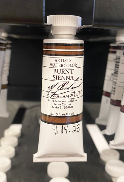 WATERCOLOUR - M.Graham watercolor 15ml tubes, assorted colours