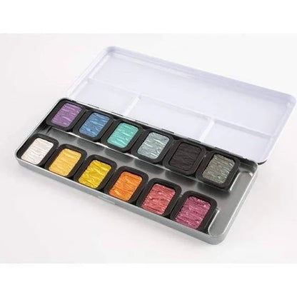Fine-Tec Pearlescent watercolors set of 12