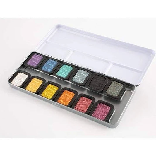 WATERCOLOUR - Fine-Tec Pearlescent watercolors set of 12